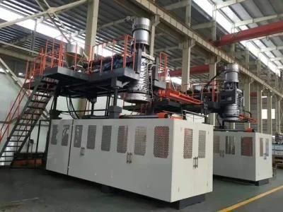 60 Liter Wide Mouth Blue Drums Automatic Extrusion Blow Molding Machine
