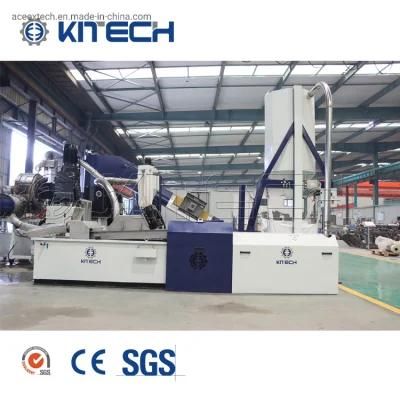 500kg PS PMMA Scraps Hot Melting Extruder PE Pelletizing Plastic Recycling Machines