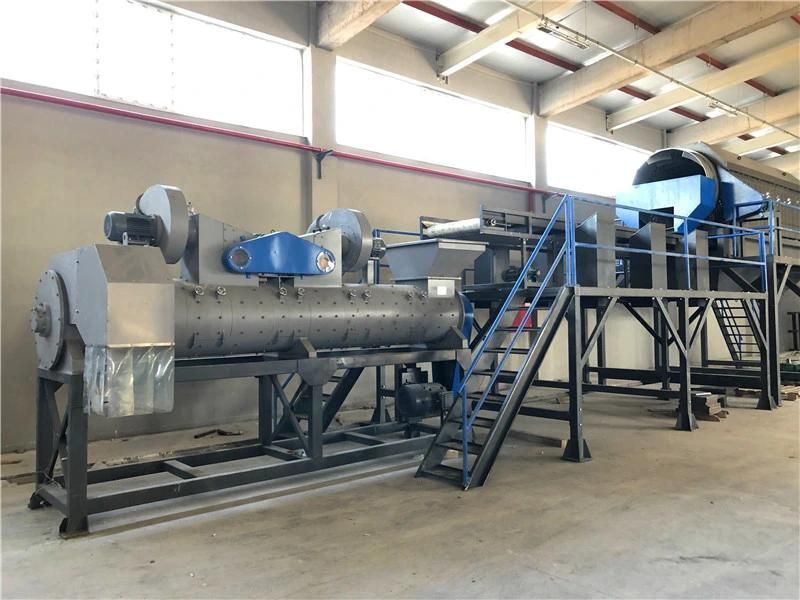 1000KG/HR Plastic PET Bottle Flake Recycling Production Line