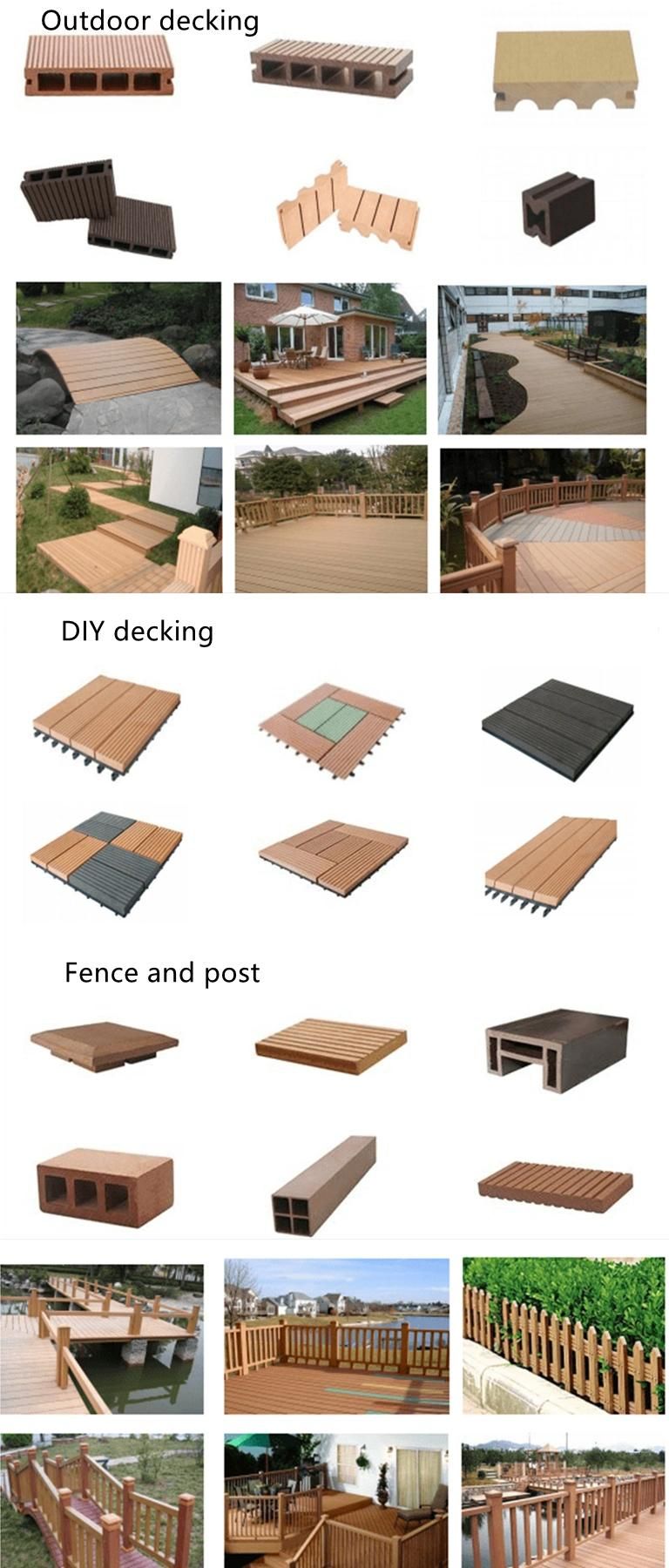 Good Quality PP PE PVC Wall Panel Extruder WPC Decking Making Machine