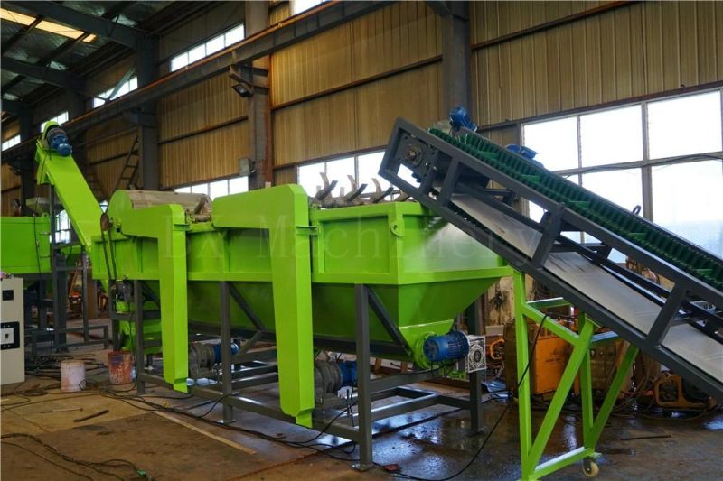 Waste Film Plastic Recycle Line/ PP PE Woven Bag Crushing Washing Drying Machine