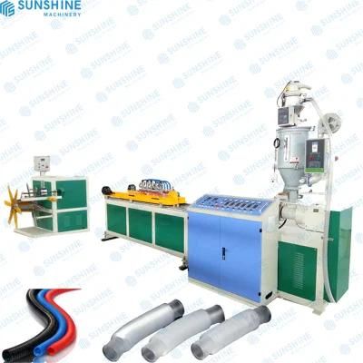 Single Wall PVC PP HDPE Plastic Bellow Tube Machine