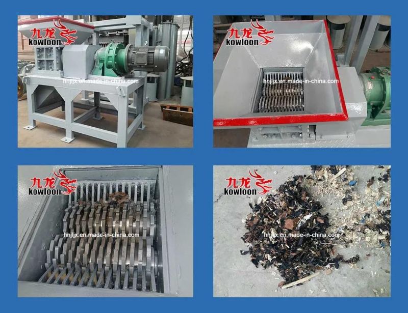 Aluminum Cans Double Shaft Shredder