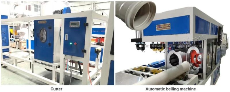 Plastic PVC UPVC Pipe Making Machine Water Supply Drainage Pipe Gas Tube Production Line
