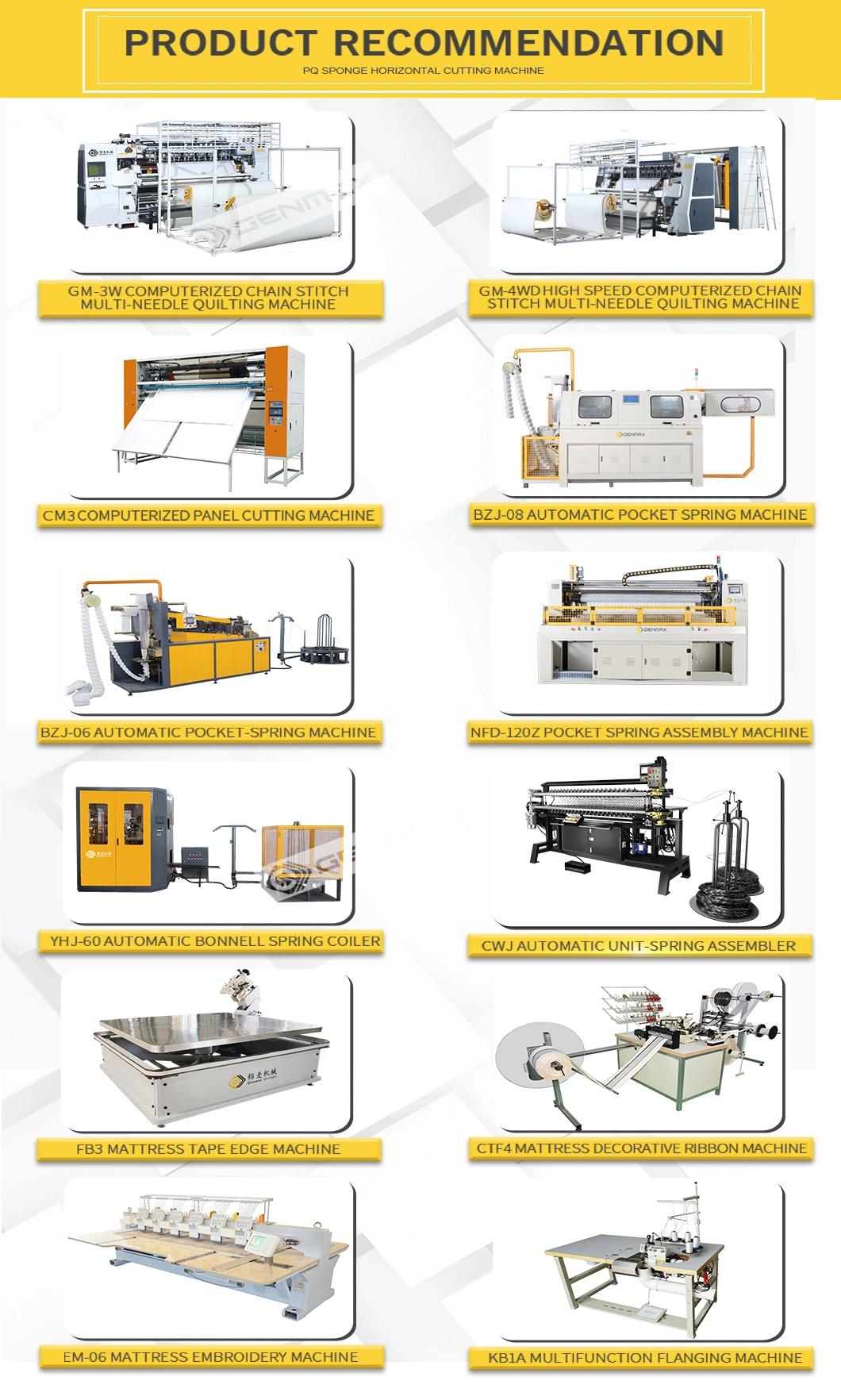 Horizontal Foam Cutting Machine Mattress Cutting Machine