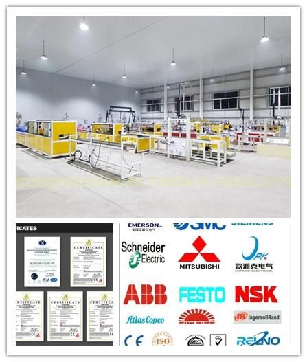 Sjsz51/105 Plastic PVC/UPVC Double Pipe Production Line