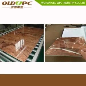 Plastic PVC Marble Plate Production Line/Artificial Marble Sheet Production Line