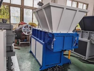 HDPE, PP, PVC Pipes Lump Bullion Shredding Machine/Single Shaft HDPE Lumps Pipe Plastic ...