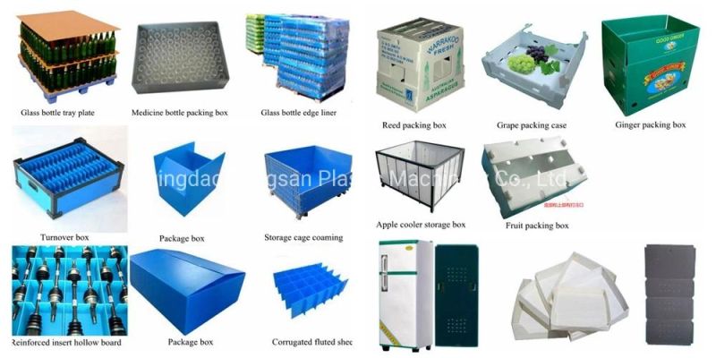 Plastic PP Hollow Corrugated Sheet Making Machine