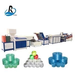 Sj-90 Recycle Plastic Film Extruder Baler Twine Rope Making Machine