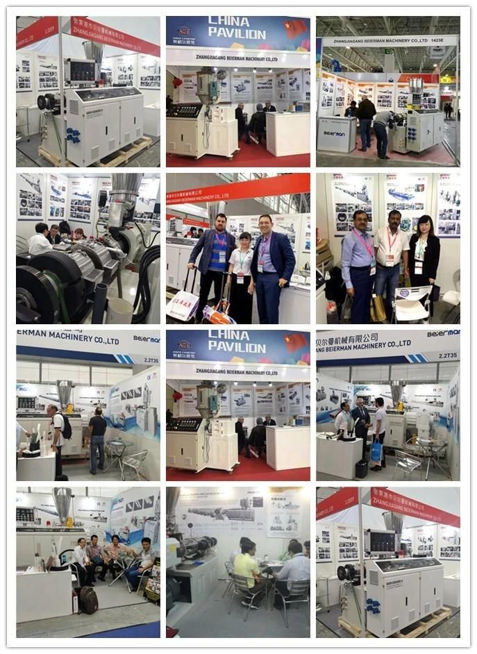 200-250kg/H Capacity Fast Line Speed 20-63mm PVC UPVC Double Cavity Pipe Twin Screw Extrusion Line Plastic Tube Extruder Making Production Line