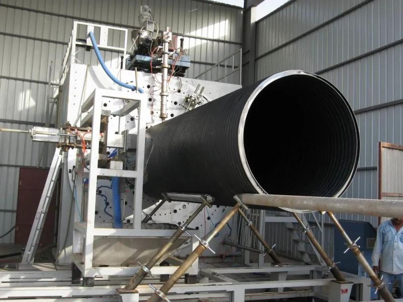 HDPE Large-Diameter Hollowness Wall Winding Pipe Extrusion Machinery/HDPE Large Production Line Manufacture