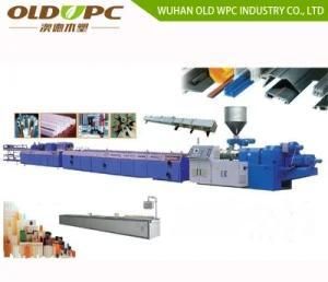 Wood Plastic WPC PVC Window Door Profile Extruder