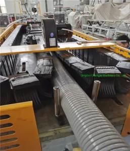 Plastic PE/PP/PVC Single Wall Corrugated Pipe Machine Plastic Pipes Factory