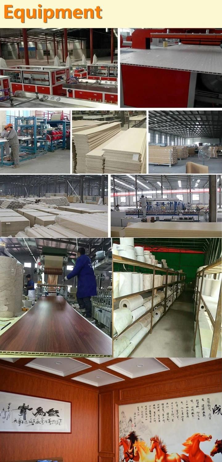 High Output PVC Wall Panel Making Machine PVC Wall Panels Machines
