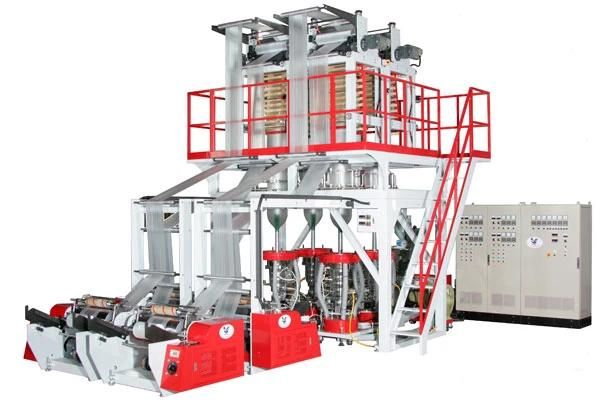 Chsj-Mh4 Four Die Heads Film Extrusion Machine