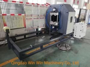 PE 250kg/H Single Wall Corrugated Pipe Extrusion Line