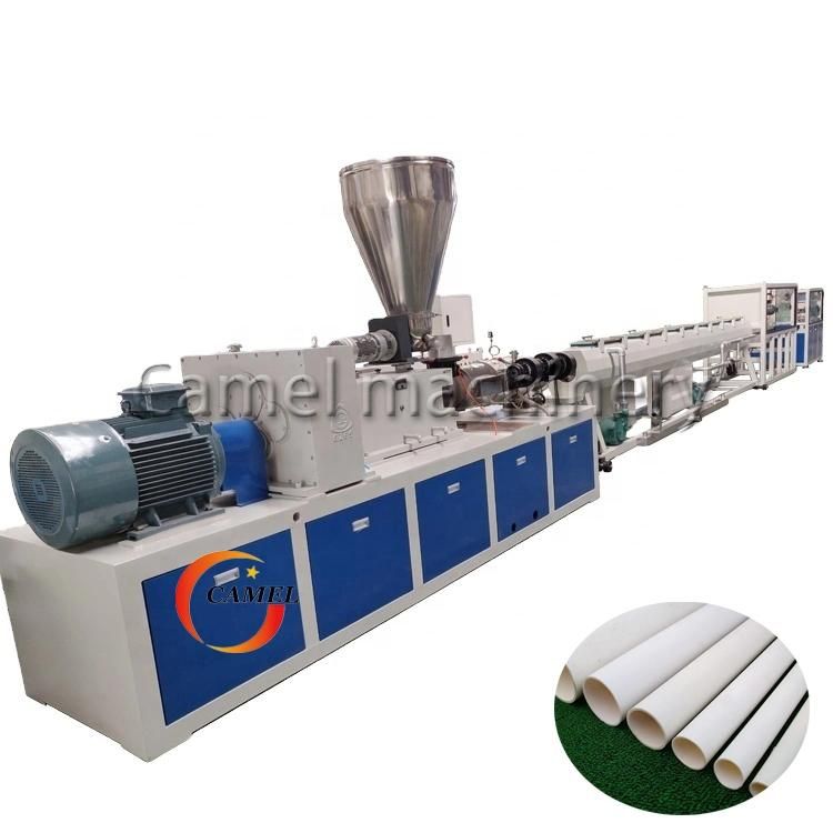 Plastic PVC UPVC Pipe Making Machine Water Supply Drainage Pipe Gas Tube Production Line