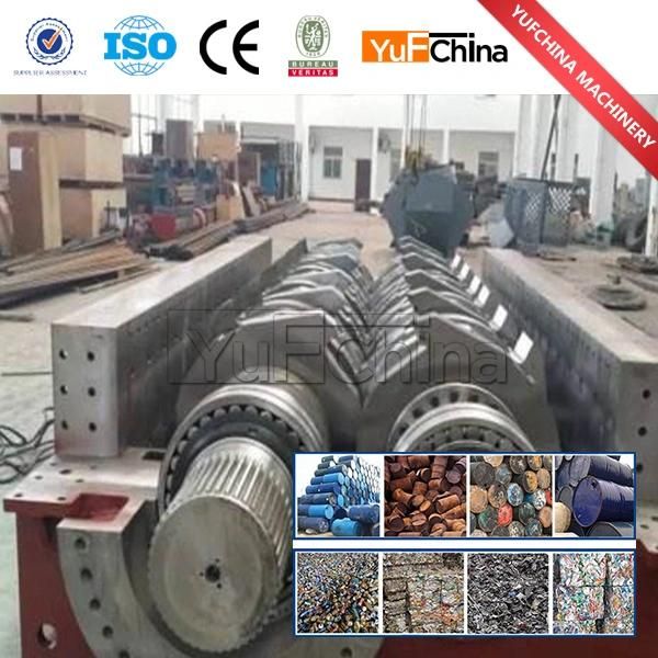 Two Shaft Tobacco Shredder with Good Quality for Sale