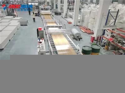 Plastic Extruder Decorative Artificial PVC Marble Panel Production Line