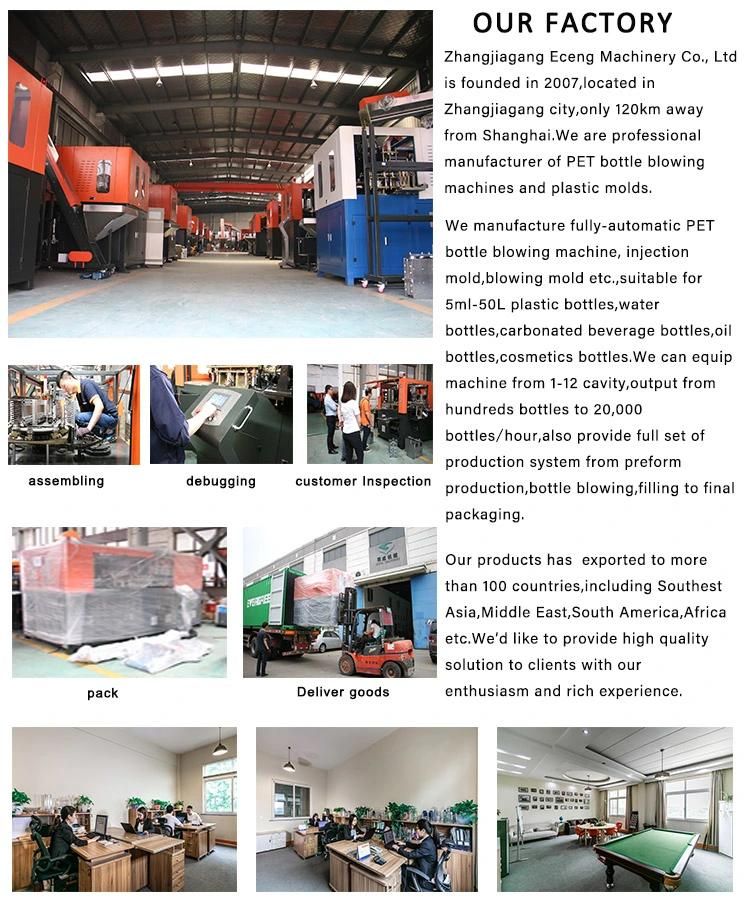 Elegant Appearance Bottle Blowing Machinery with Fine Workmanship