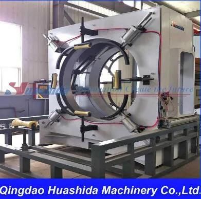 Landscape Orientation Plastic Pipe Cutting Machine Chipless Cutter