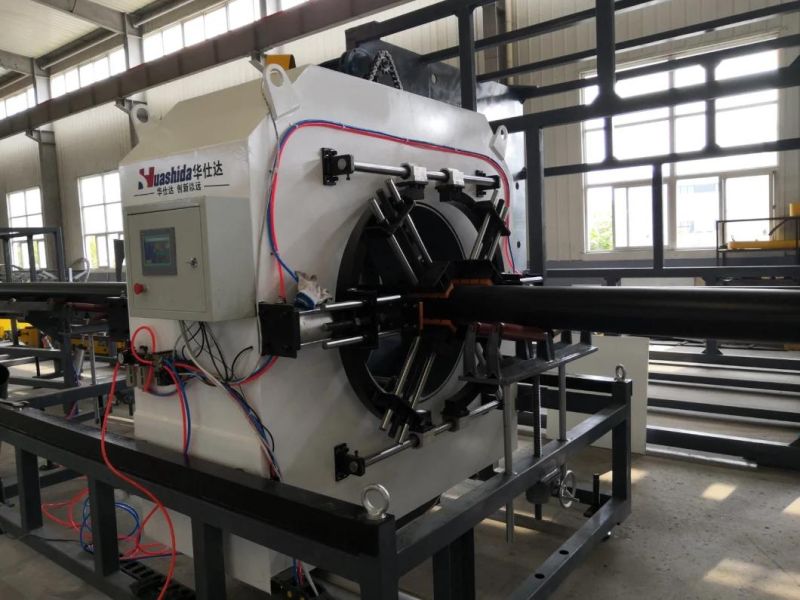 PU Foaming Pre-Insulated Pipe HDPE Jacket /Shell/Casing Plastic Extruder 110-600mm