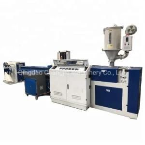 PVC Electrical Wire Conduit Single Wall Corrugated Pipe Production Extrusion Line
