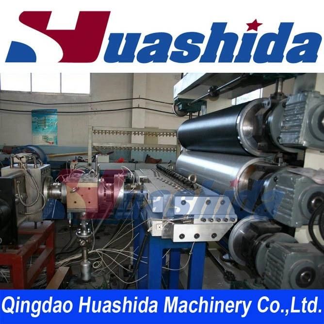 Plastic PE Sheet Geomembrane Calendar Extrusion Machinery
