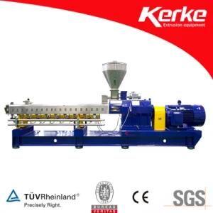 Polyethylene Ceramics Compound Master Batch Granulating Parallel Twin Screw Extruder