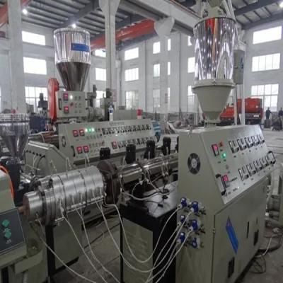Yatong 63mm-160mm Plastic Pipe Production Extrusion Line