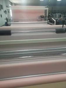 Fabric Embossing Laminated Quilted PEVA Film Shower Curtain Machine