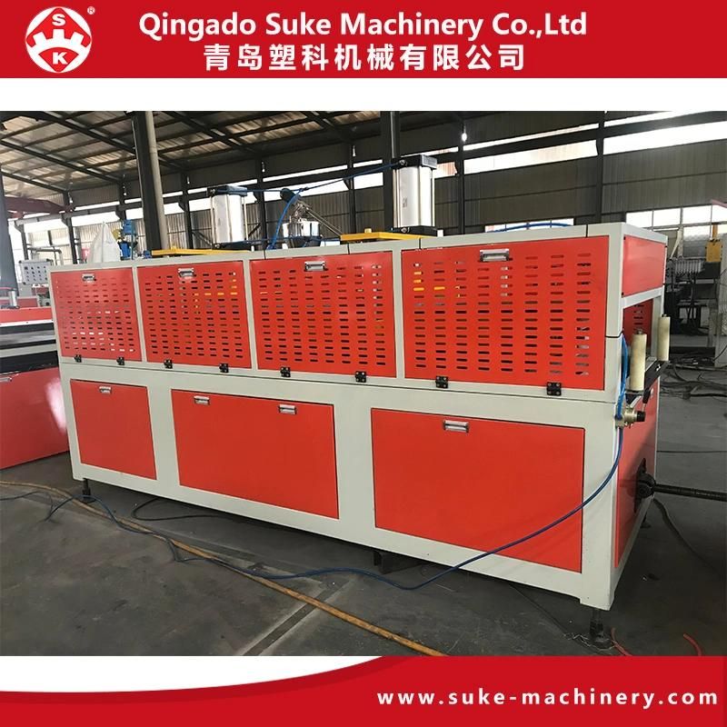 WPC Wood Plastic PVC Indoor Decoration Slatwall Wall Panel Extrusion Machine Line