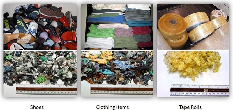 Film Fishing Net Shredder Indsutrial Shredding Machine