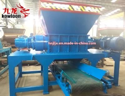 10tph Efficient Double Shaft Plastic Shredder