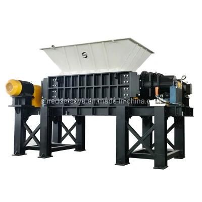 Plastic Drum Pallet Shredder Machine Recycling Waste Shredder