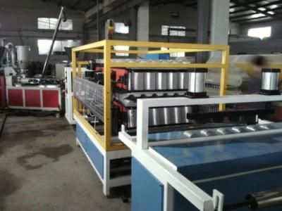 PVC Corrugated Glazed Roofing Tiles/Sheet Making Machine