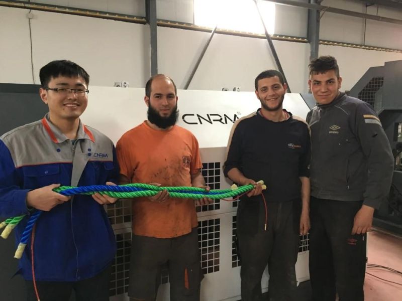 Haidai Intelligent PP Plastic Nylon Twisted 3 Strand Rope Making Machine