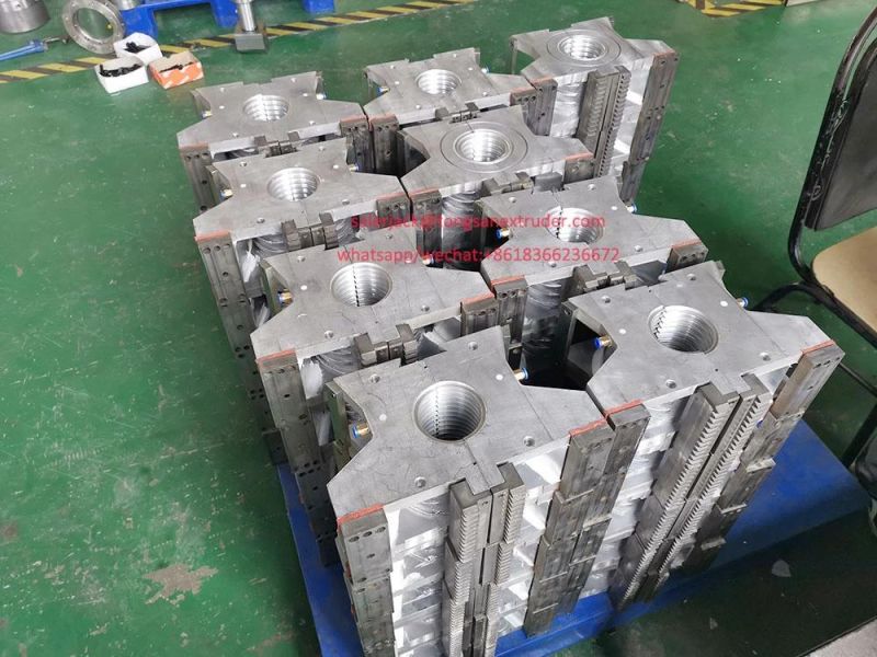 Double Wall Corrugated Plastic HDPE Pipe Extrusion Line