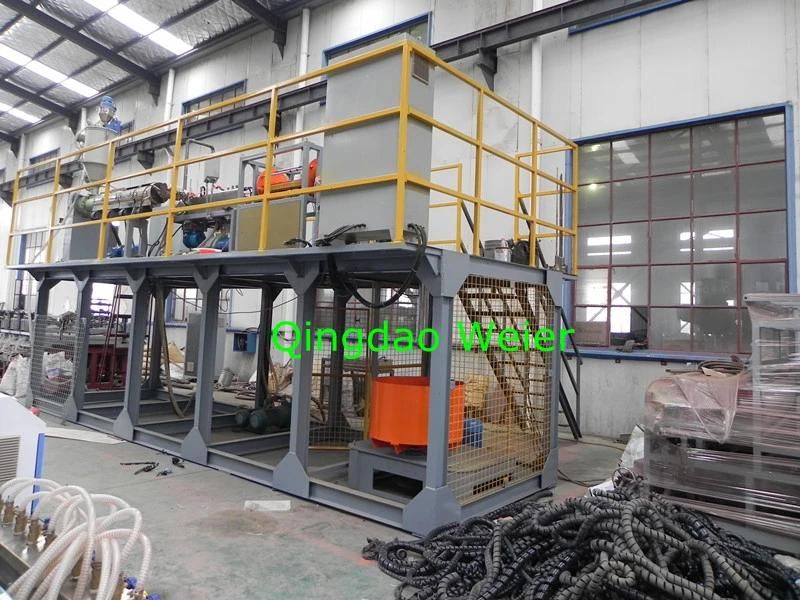 PE Spiral Wrapping Band Production Line for Protective Sheath