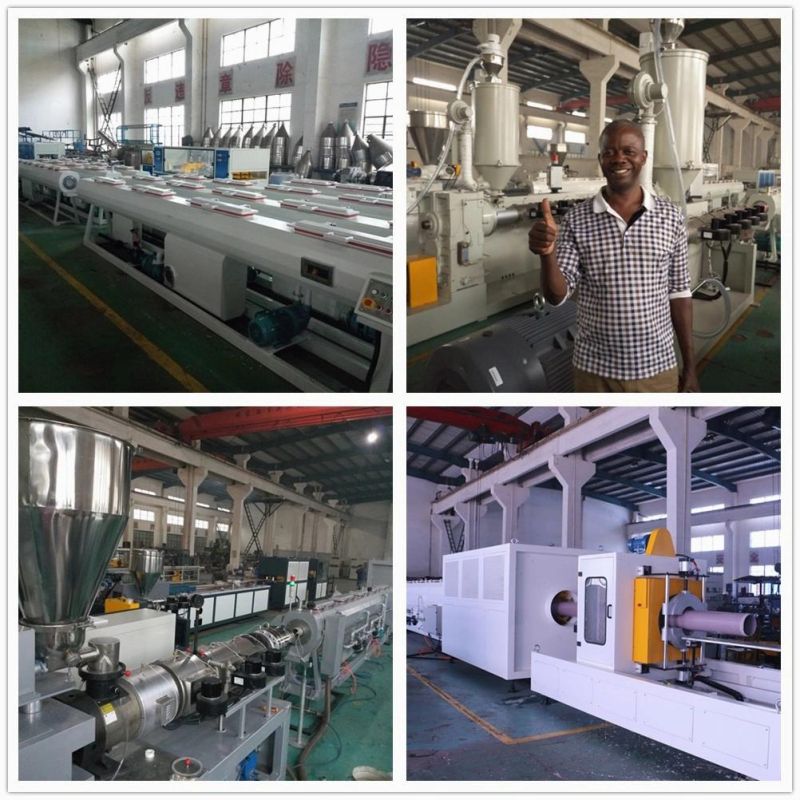 PVC Pipe Extrusion Line Plastic PVC Pipe Planetary Cutter