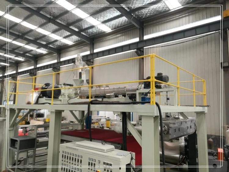 China Single Screw Plastic PP Melt Blown Non Woven Fabric Extruder for Face Mask