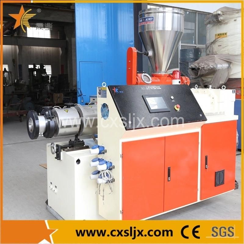 Plastic Machine Conical Twin Screw Extruder for PVC
