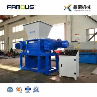 Twin Shaft Shredder for Waste Plastic Bottle/Drum/Bucket Recycling