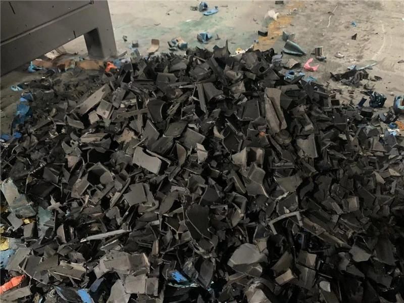 Double Shaft Aluminum Can / Scrap Metal / Carton Shredder Machine