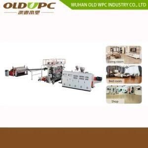 Stone Plastic Composite Spc Waterproof Flooring Extrusion Line