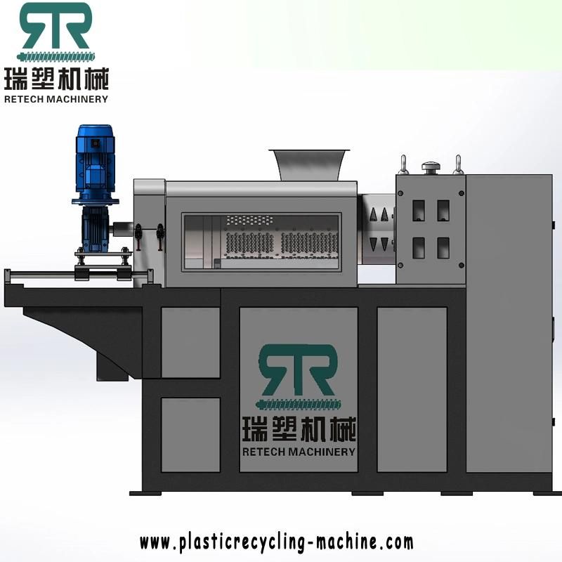 off Grade Virgin Prime LDPE/HDPE Film Recycling Machine with 200-220kg/H