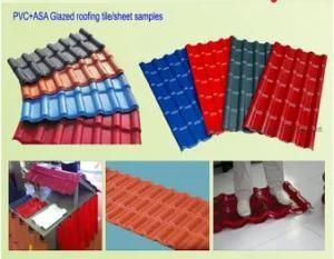 PVC Trapezoidal Tile Coating Fiberglass Web