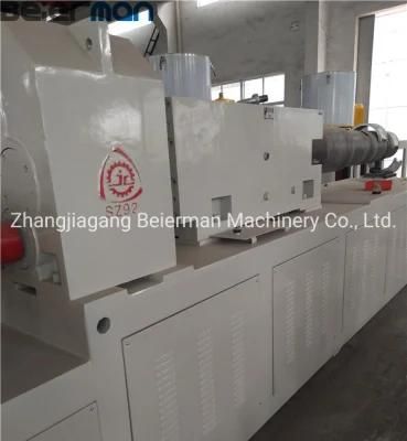 Beierman New Design Sjsz92/188 Model Conical Twin Screw Extruder for Extrusion PVC Pipe ...