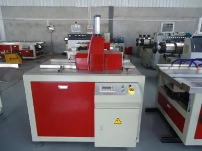 WPC PVC Wood Plastic Composite Wide Door Window Frame Profile Extrusion Making Machine
